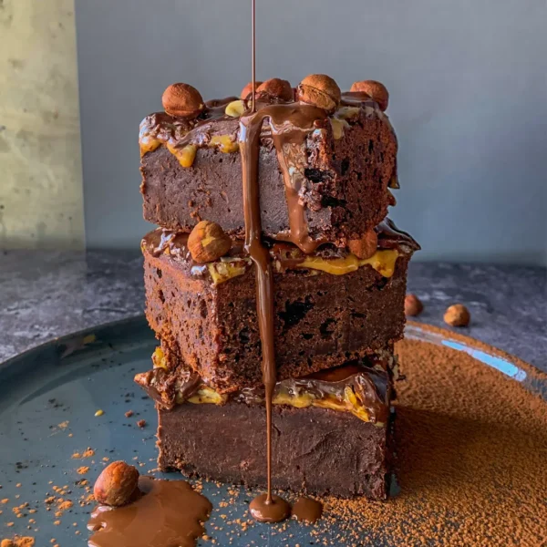 Soczyste, intensywnie, czekoladowe brownie