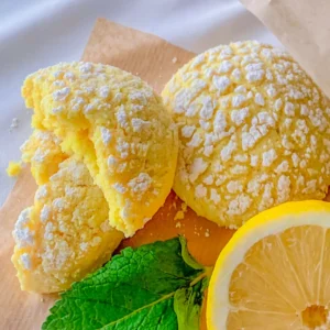 Cytrynowe kruche ciasteczka