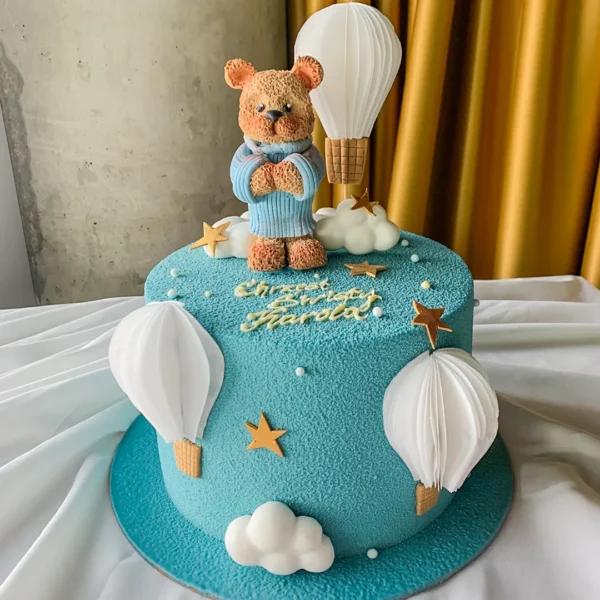 Tort artystyczny - 22 cm średnicy